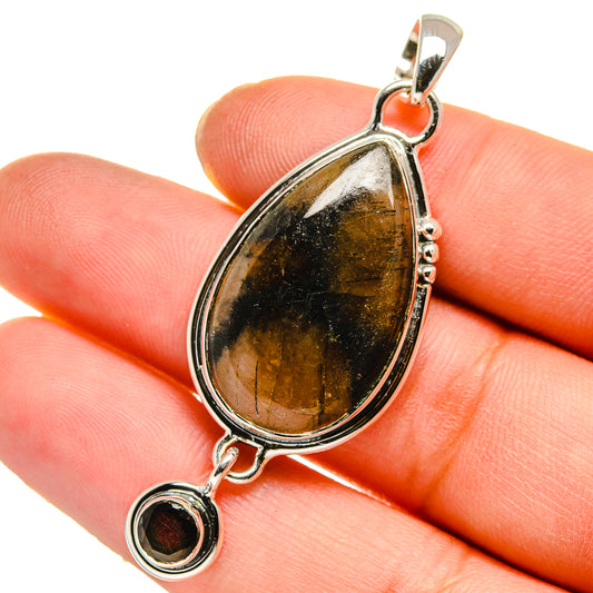 Chiastolite Pendants handcrafted by Ana Silver Co - PD17760