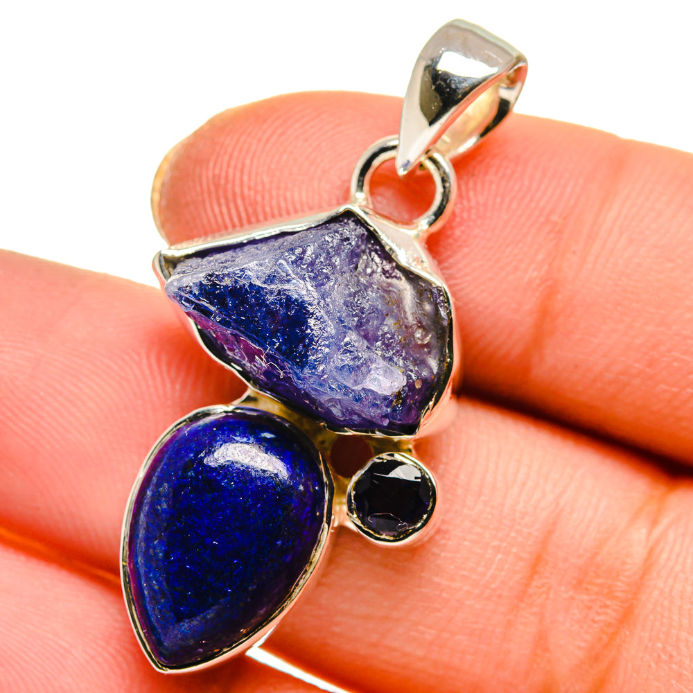 Lapis Lazuli Pendants handcrafted by Ana Silver Co - PD17773