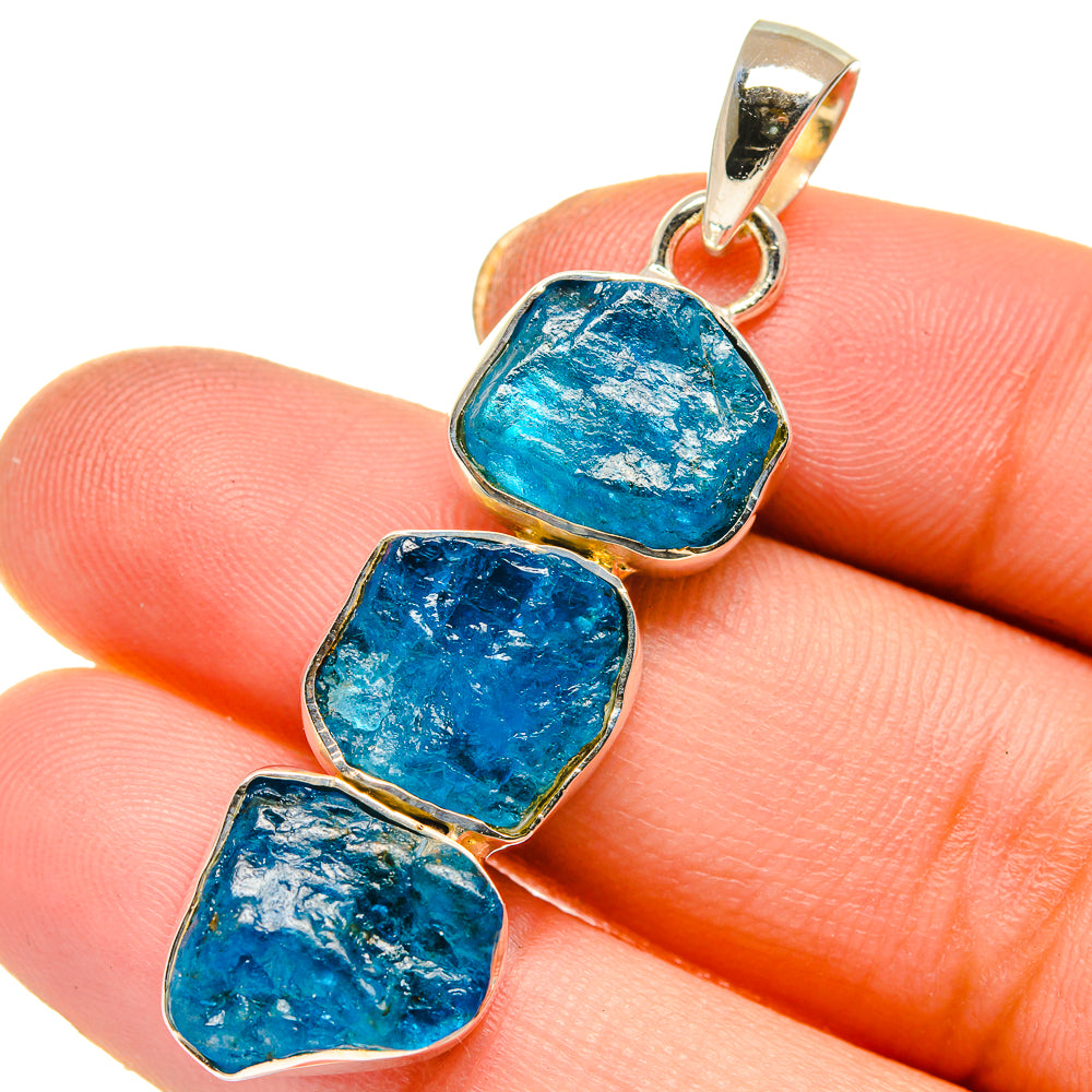 Apatite Pendants handcrafted by Ana Silver Co - PD17799
