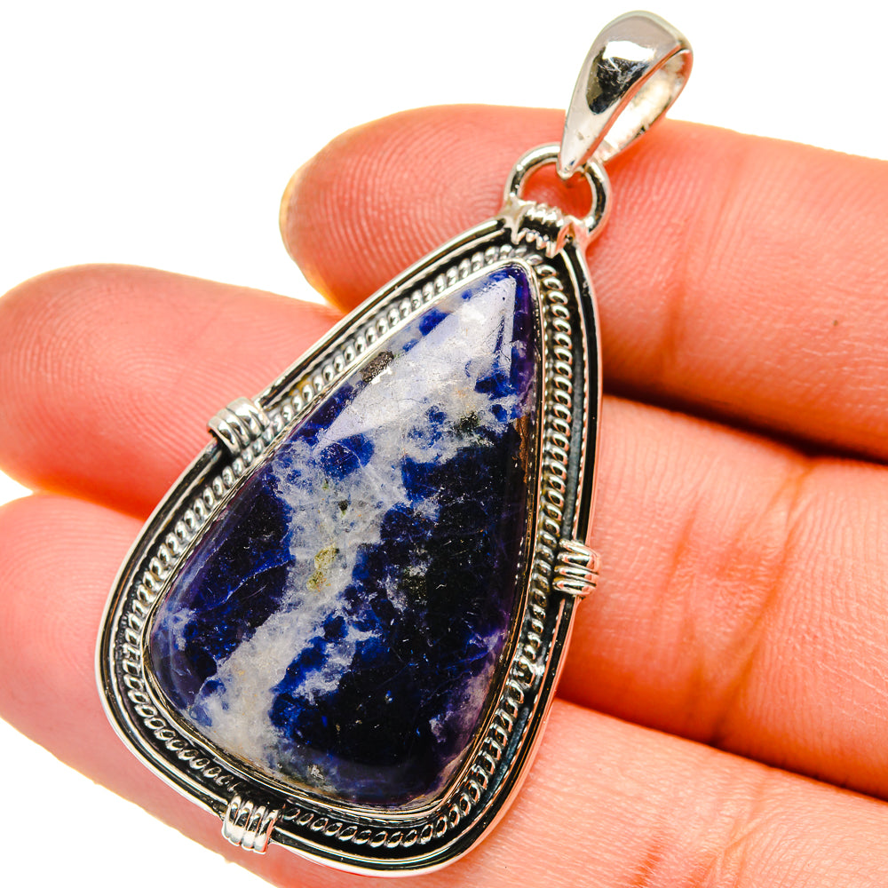 Sodalite Pendants handcrafted by Ana Silver Co - PD17801