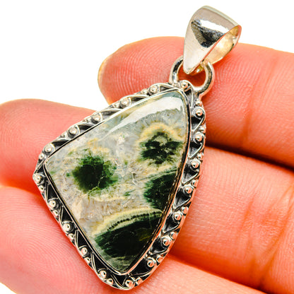 Ocean Jasper Pendants handcrafted by Ana Silver Co - PD17802