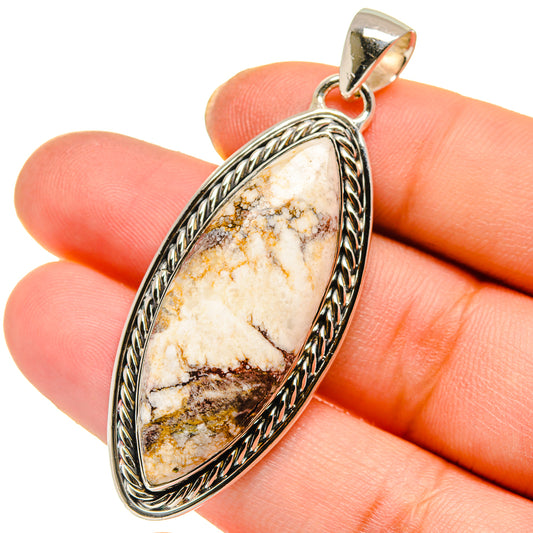 Peanut Wood Jasper Pendants handcrafted by Ana Silver Co - PD17805