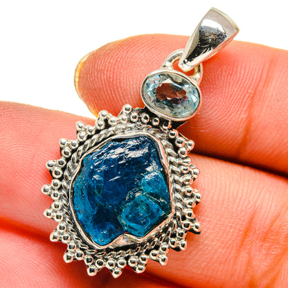 Apatite Pendants handcrafted by Ana Silver Co - PD17824