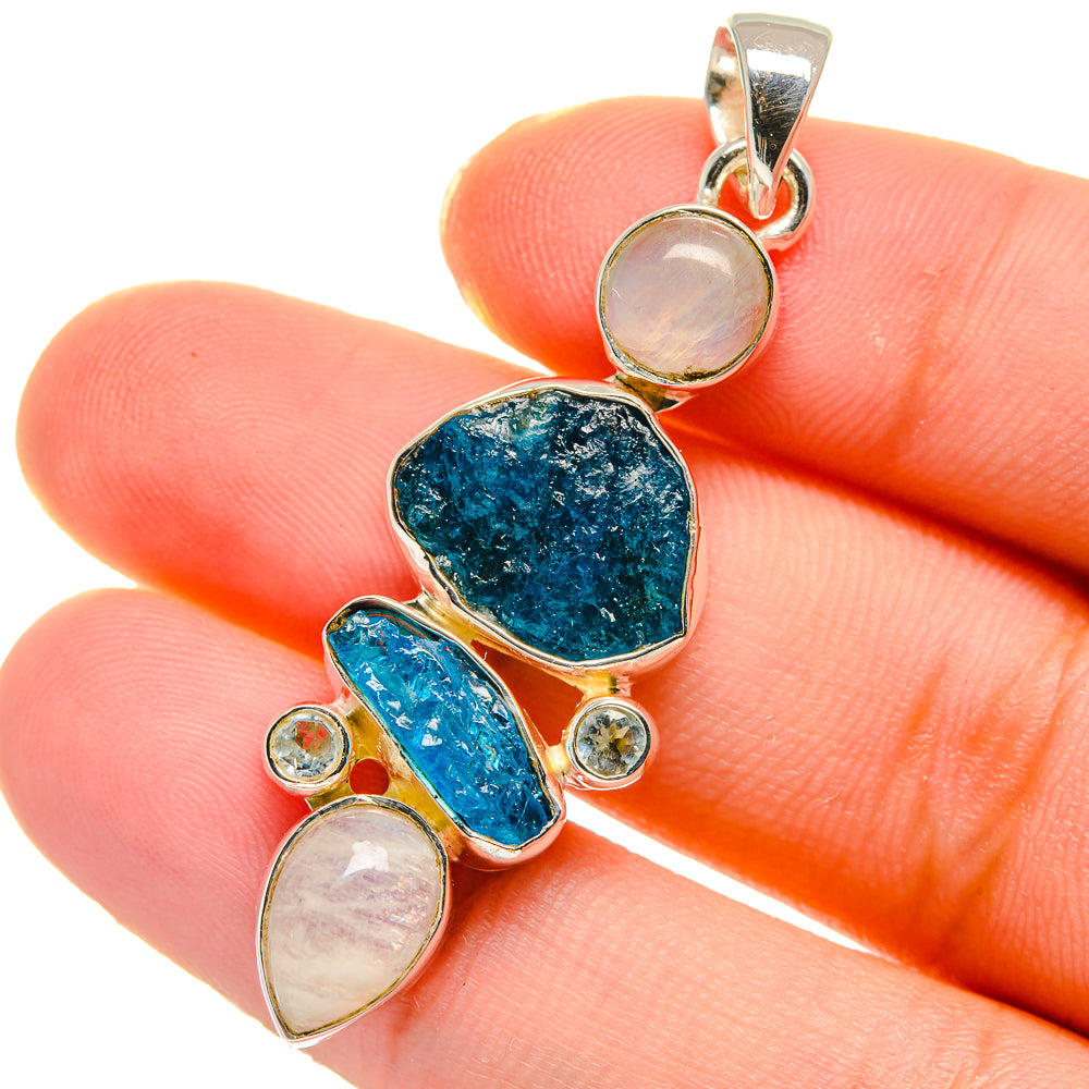 Apatite Pendants handcrafted by Ana Silver Co - PD17843