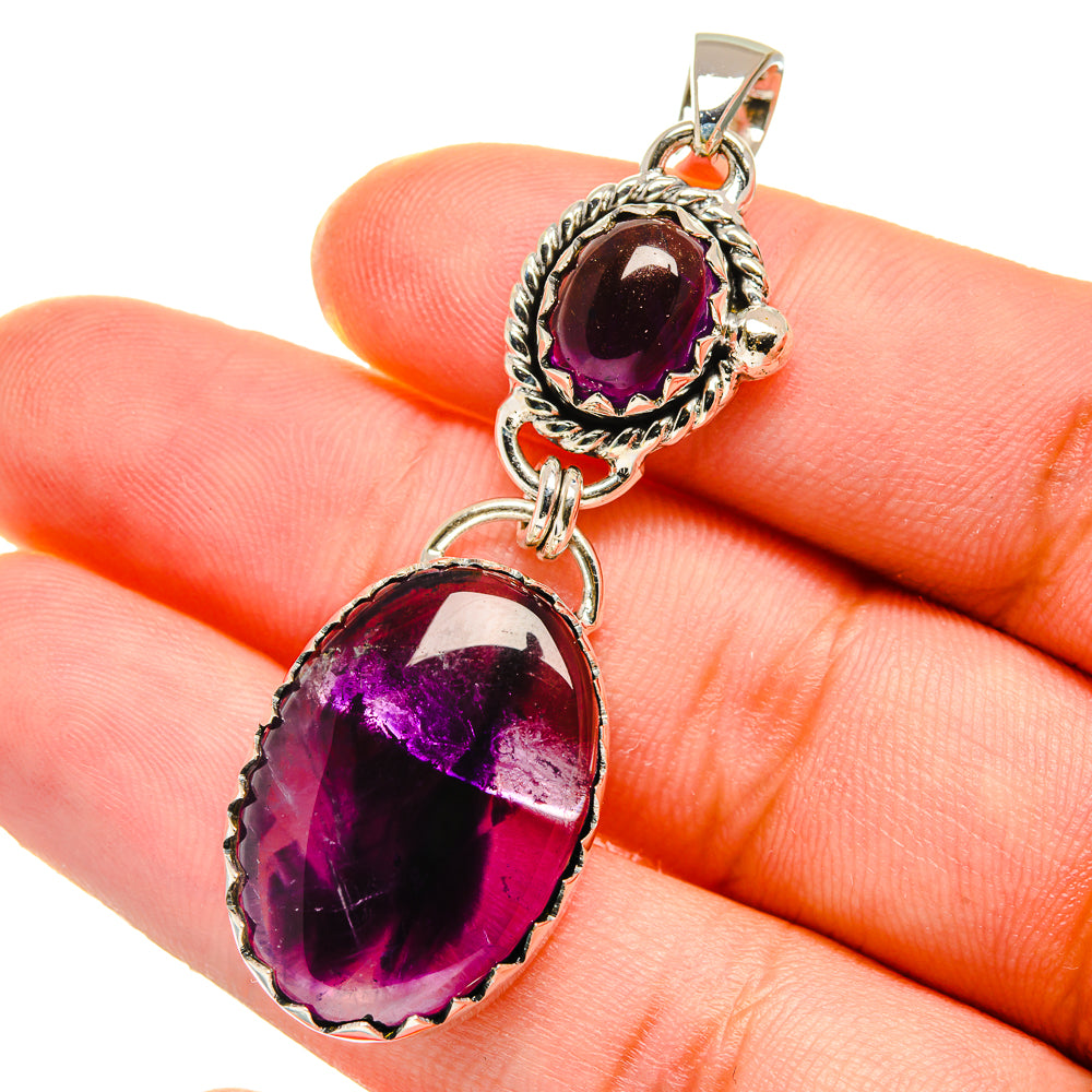 Star Amethyst Pendants handcrafted by Ana Silver Co - PD17852
