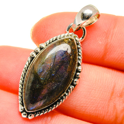 Labradorite Pendants handcrafted by Ana Silver Co - PD17868