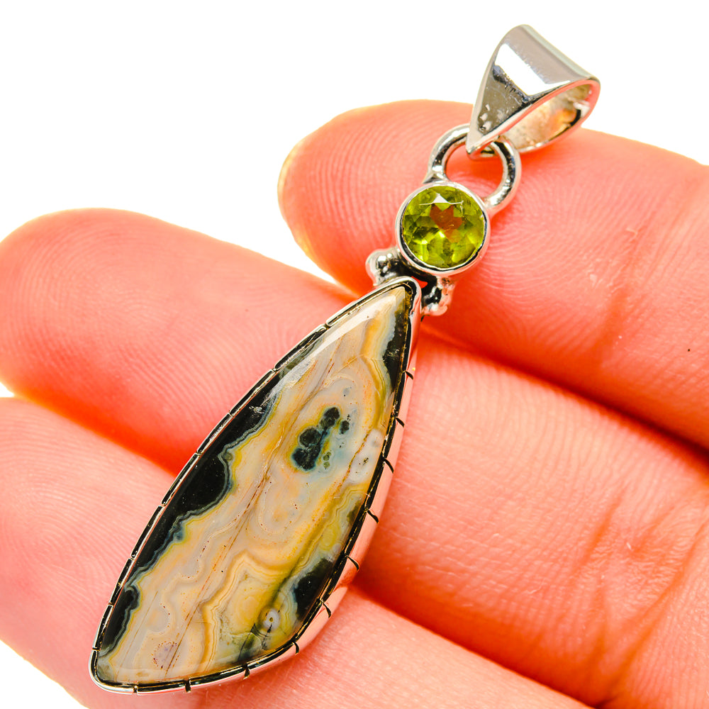 Ocean Jasper Pendants handcrafted by Ana Silver Co - PD17869