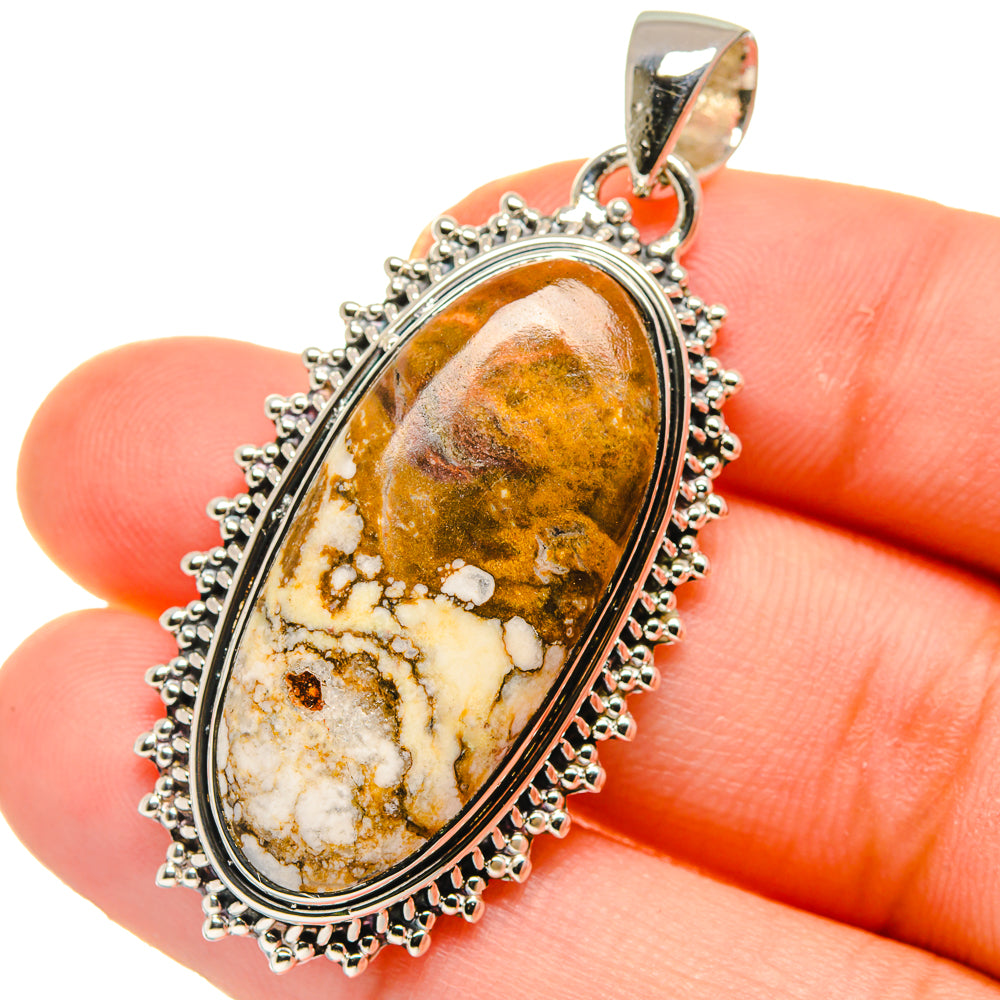 Wild Horse Jasper Pendants handcrafted by Ana Silver Co - PD17895