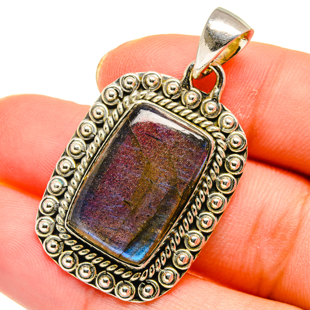 Labradorite Pendants handcrafted by Ana Silver Co - PD17900