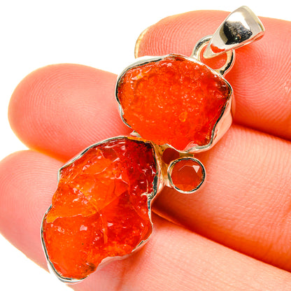 Carnelian Pendants handcrafted by Ana Silver Co - PD17918