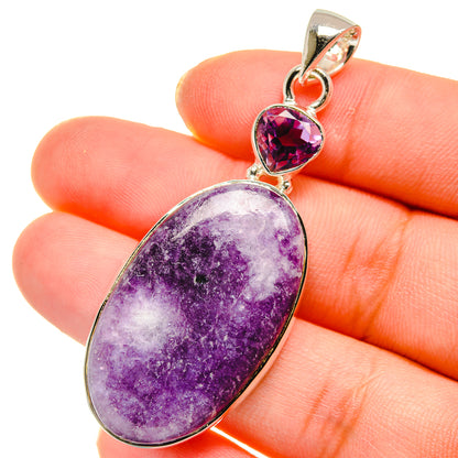 Charoite Pendants handcrafted by Ana Silver Co - PD17921