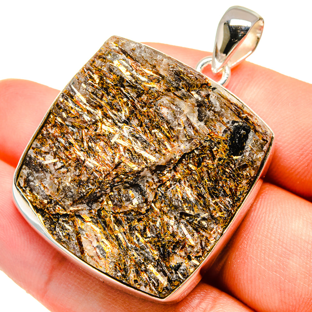 Astrophyllite Pendants handcrafted by Ana Silver Co - PD17922