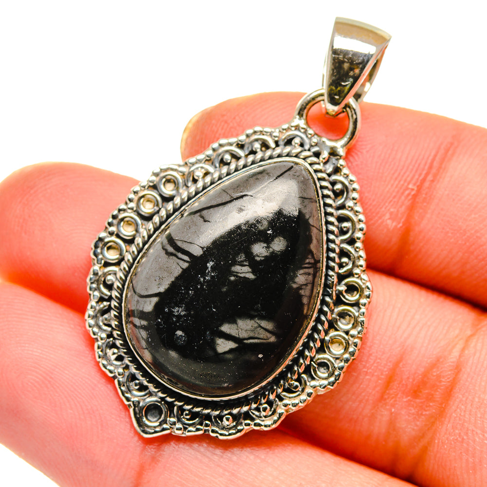 Picasso Jasper Pendants handcrafted by Ana Silver Co - PD17924
