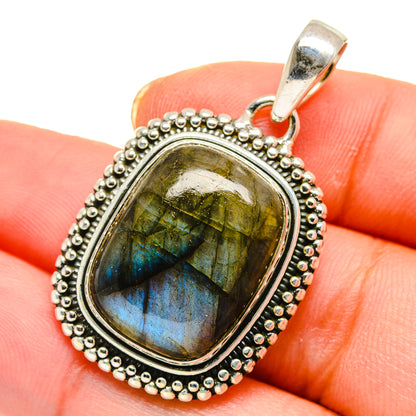 Labradorite Pendants handcrafted by Ana Silver Co - PD17925