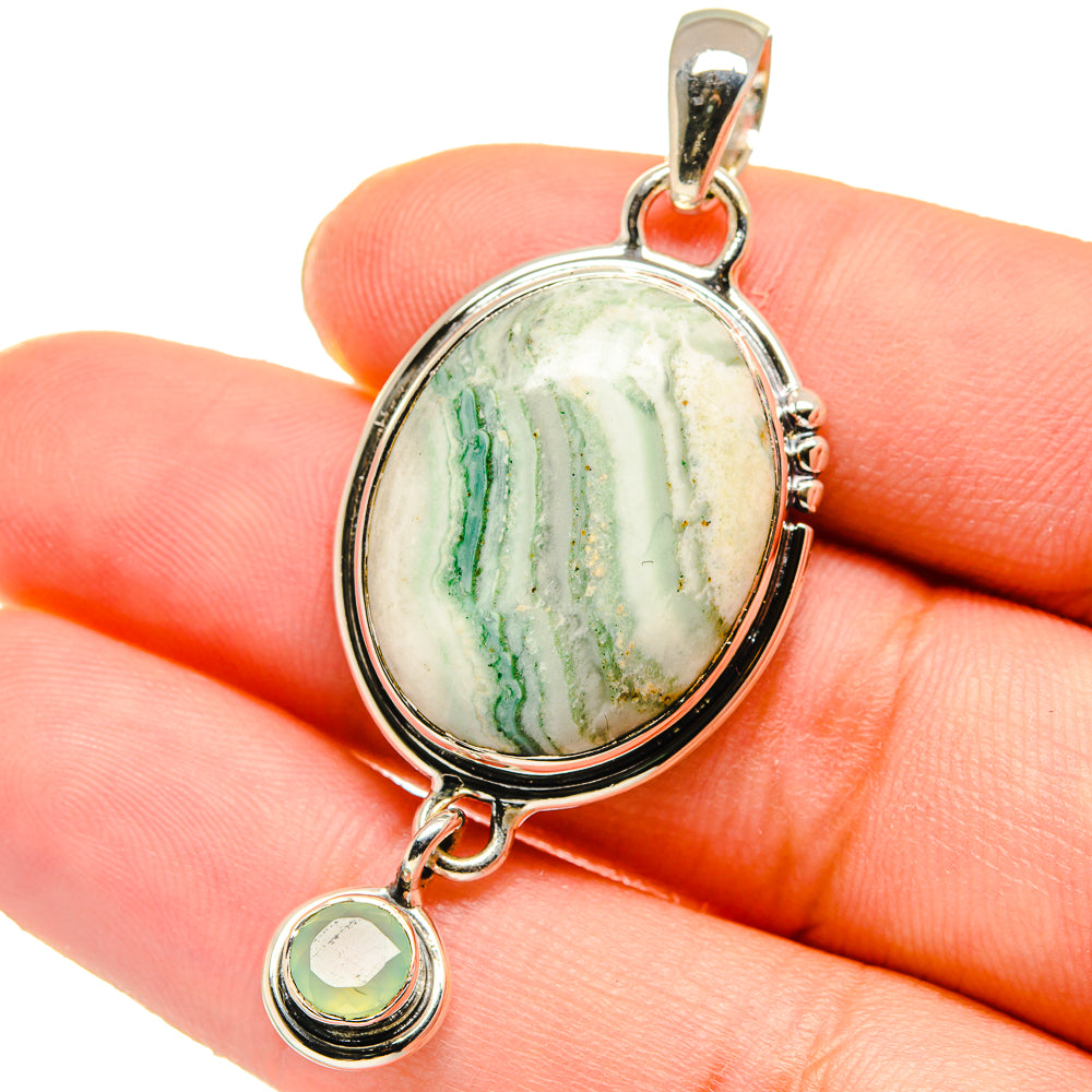 Ocean Jasper Pendants handcrafted by Ana Silver Co - PD17926