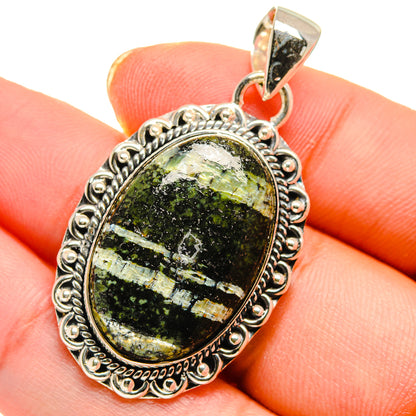 Lizard Jasper Pendants handcrafted by Ana Silver Co - PD17936