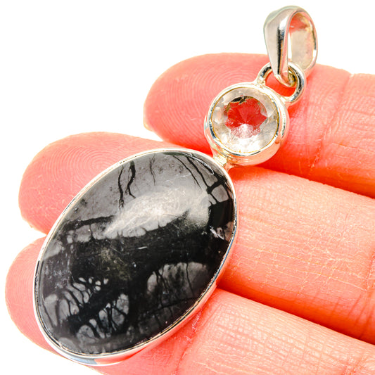 Picasso Jasper Pendants handcrafted by Ana Silver Co - PD17945