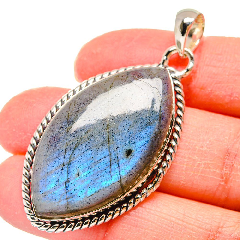Labradorite Pendants handcrafted by Ana Silver Co - PD17960