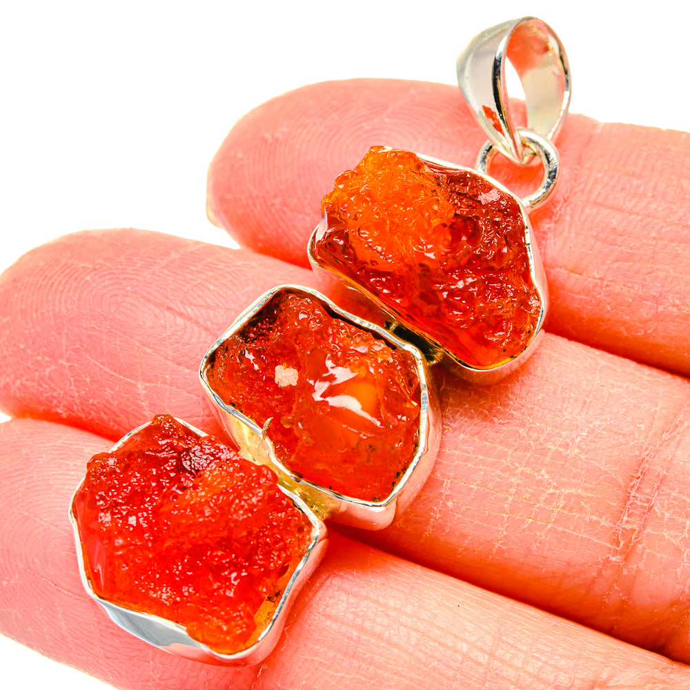 Carnelian Pendants handcrafted by Ana Silver Co - PD17964