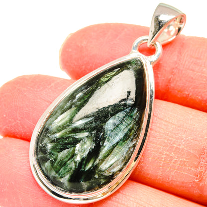 Seraphinite Pendants handcrafted by Ana Silver Co - PD17986