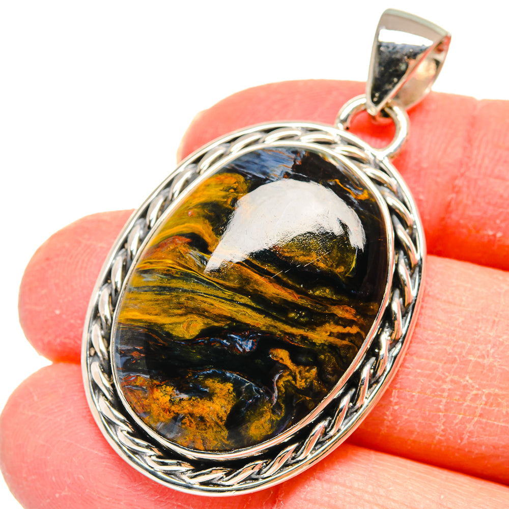 Pietersite Pendants handcrafted by Ana Silver Co - PD17993