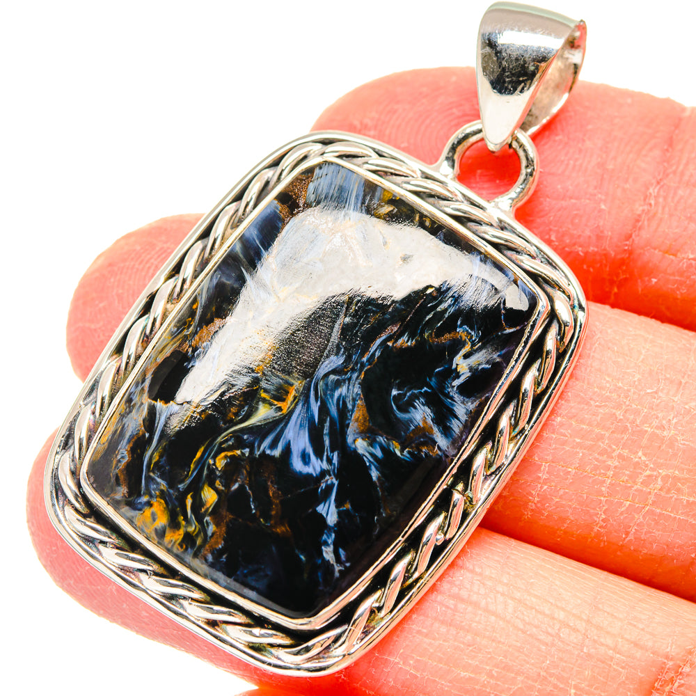 Pietersite Pendants handcrafted by Ana Silver Co - PD17997