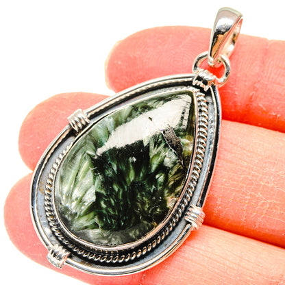 Seraphinite Pendants handcrafted by Ana Silver Co - PD17998