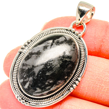 Pinolith Jasper Pendants handcrafted by Ana Silver Co - PD18001