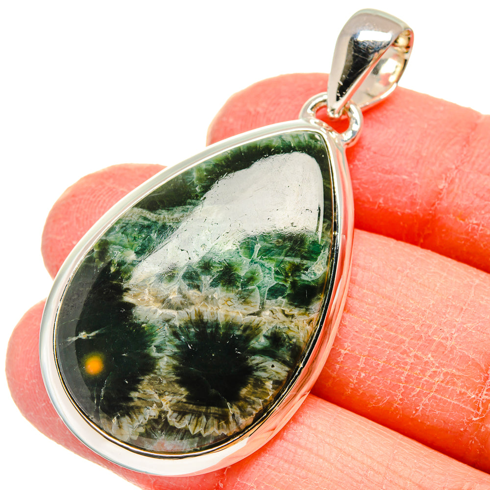 Ocean Jasper Pendants handcrafted by Ana Silver Co - PD18017