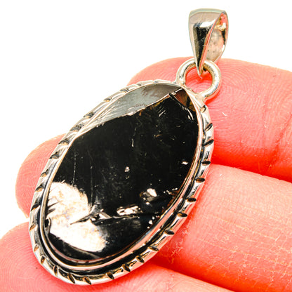 Shungite Pendants handcrafted by Ana Silver Co - PD18026