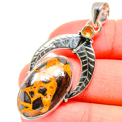 Bauxite Pendants handcrafted by Ana Silver Co - PD18032