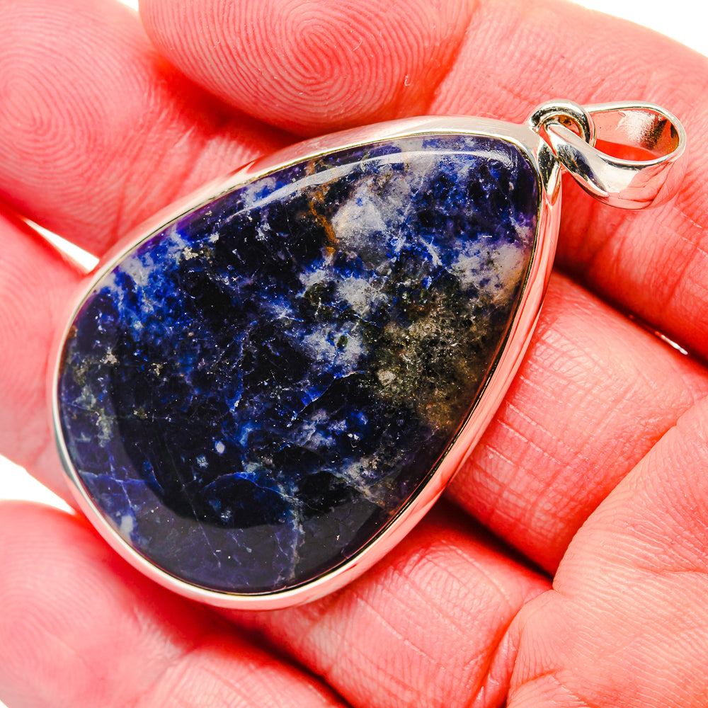 Sodalite Pendants handcrafted by Ana Silver Co - PD18041