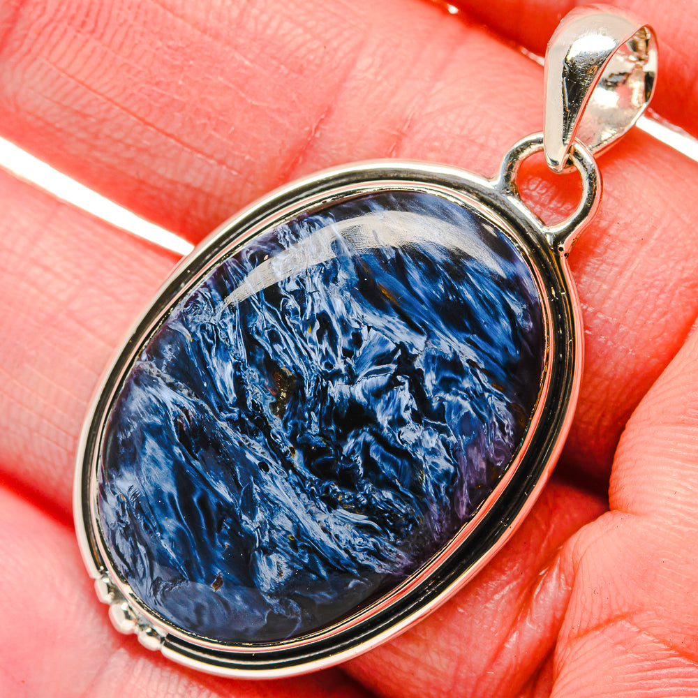 Sodalite Pendants handcrafted by Ana Silver Co - PD18063