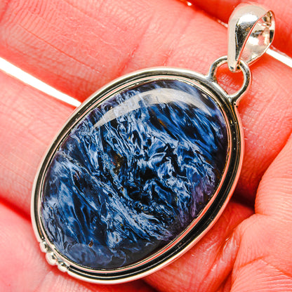 Sodalite Pendants handcrafted by Ana Silver Co - PD18063