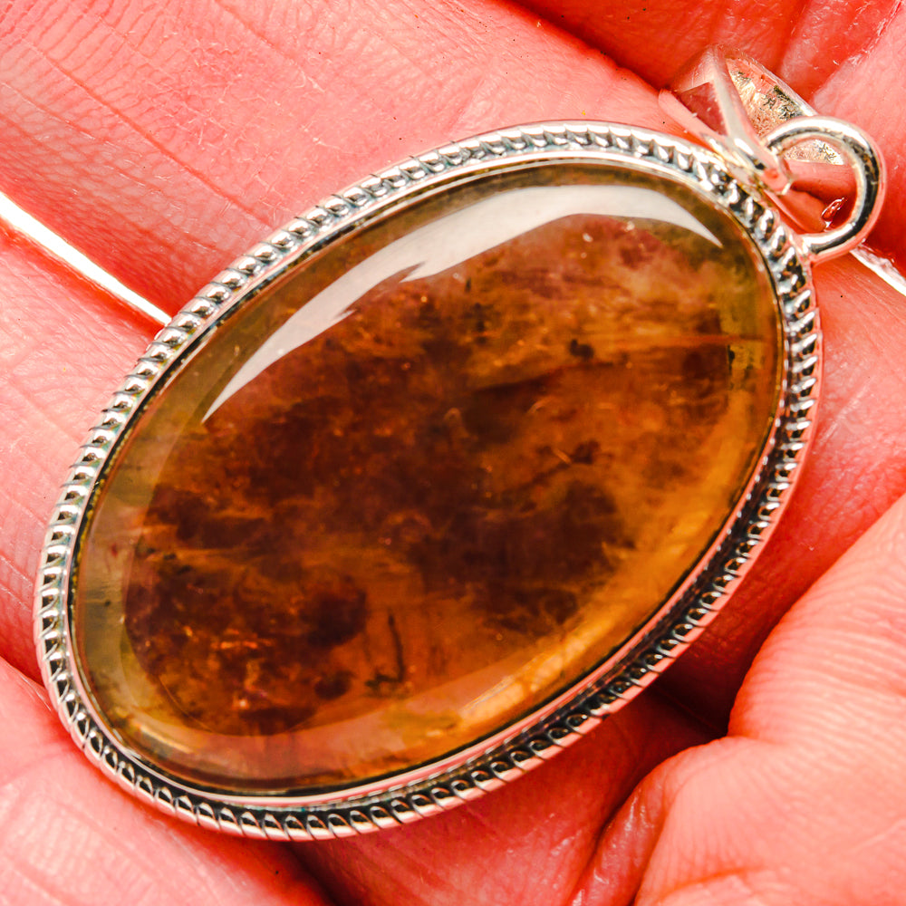Sunstone Pendants handcrafted by Ana Silver Co - PD18072