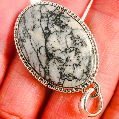 Pinolith Jasper Pendants handcrafted by Ana Silver Co - PD18101