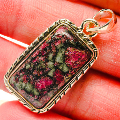 Russian Eudialyte Pendants handcrafted by Ana Silver Co - PD18120