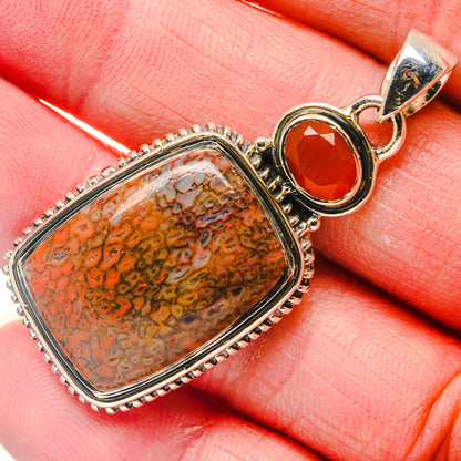 Dinosaur Bone Pendants handcrafted by Ana Silver Co - PD18125