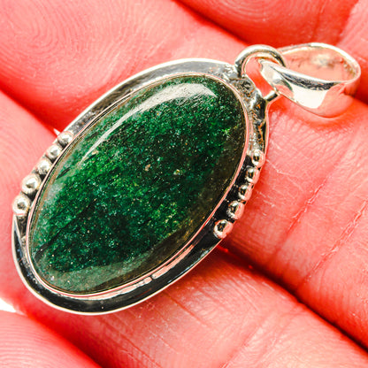 Green Aventurine Pendants handcrafted by Ana Silver Co - PD18134