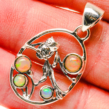 Ethiopian Opal Pendants handcrafted by Ana Silver Co - PD18138