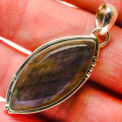 Labradorite Pendants handcrafted by Ana Silver Co - PD18141