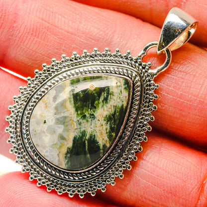 Ocean Jasper Pendants handcrafted by Ana Silver Co - PD18150
