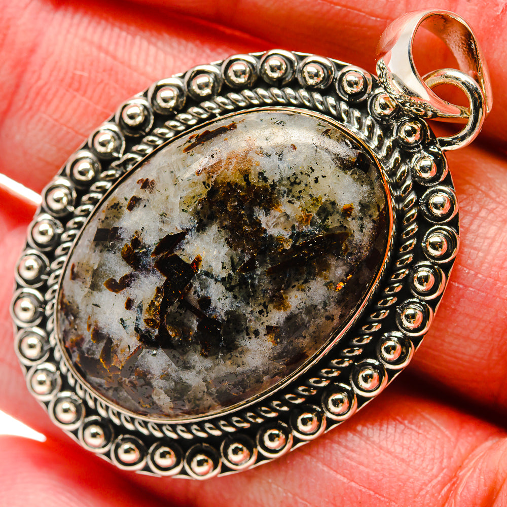 Astrophyllite Pendants handcrafted by Ana Silver Co - PD18182