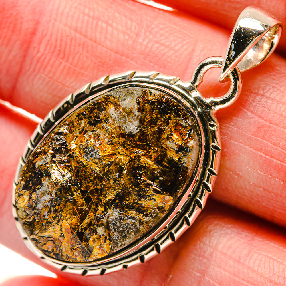 Astrophyllite Pendants handcrafted by Ana Silver Co - PD18198