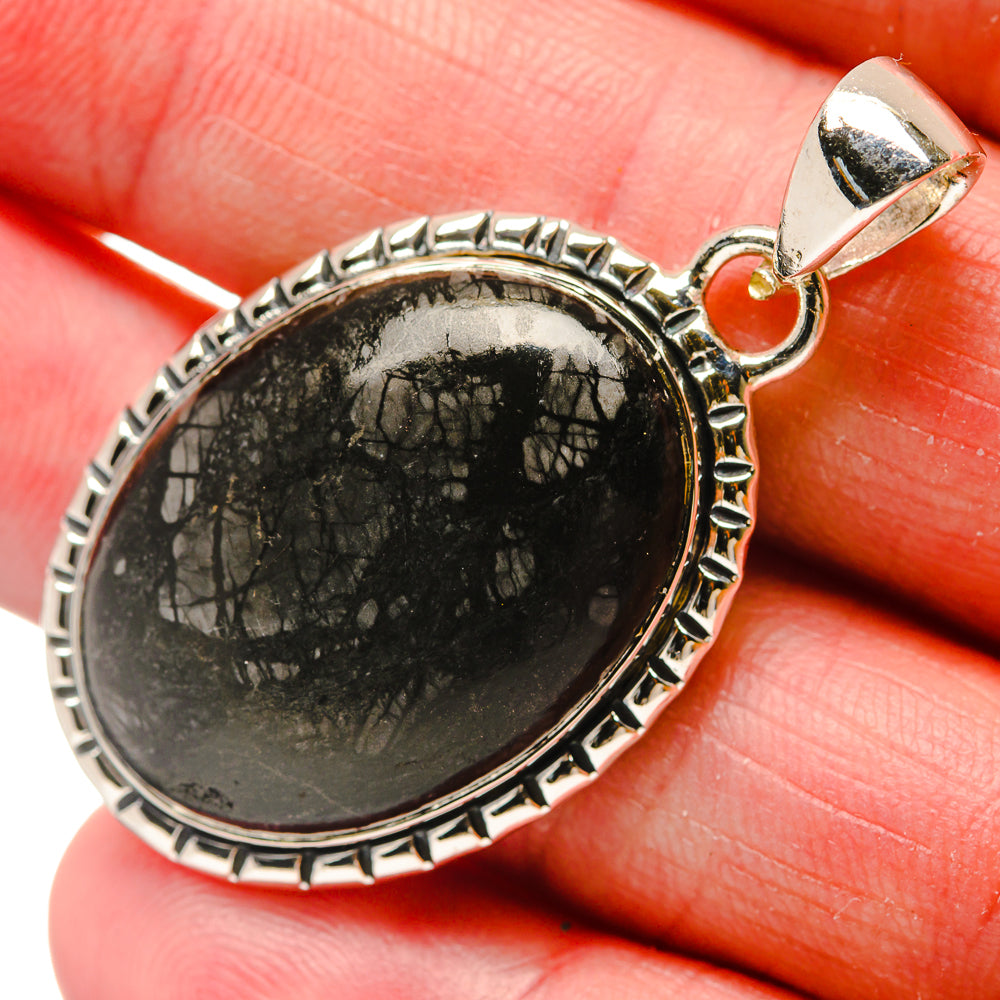 Picasso Jasper Pendants handcrafted by Ana Silver Co - PD18204