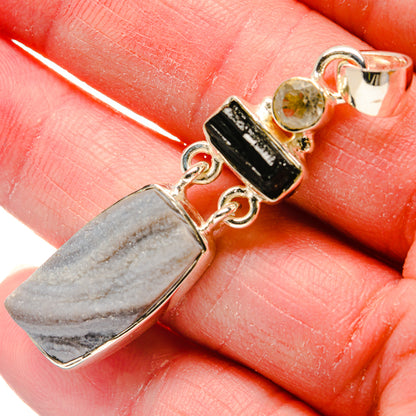 Desert Druzy Pendants handcrafted by Ana Silver Co - PD18227