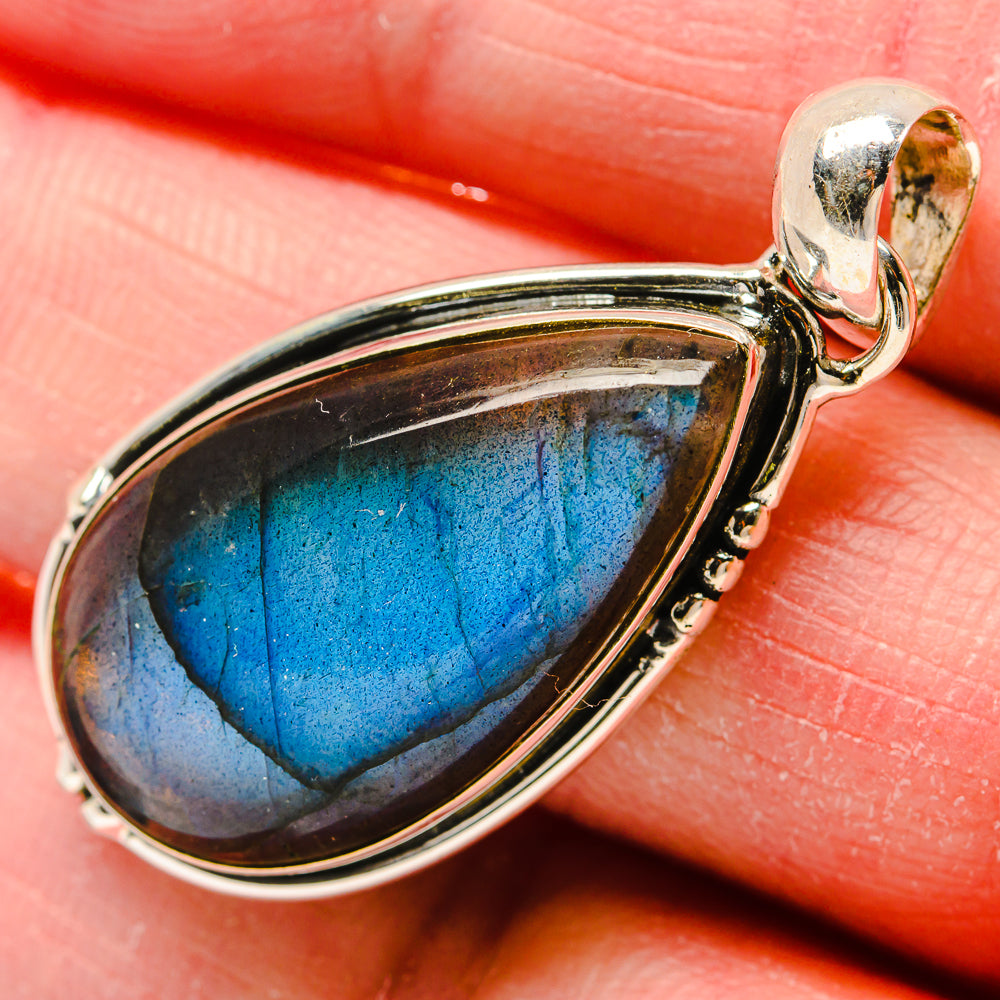 Labradorite Pendants handcrafted by Ana Silver Co - PD18249