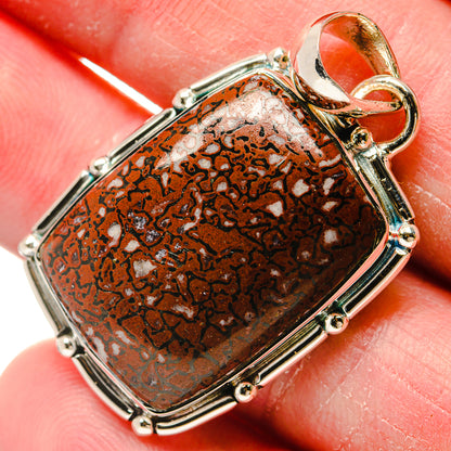 Dinosaur Bone Pendants handcrafted by Ana Silver Co - PD18262