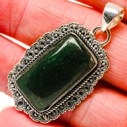 Green Aventurine Pendants handcrafted by Ana Silver Co - PD18274