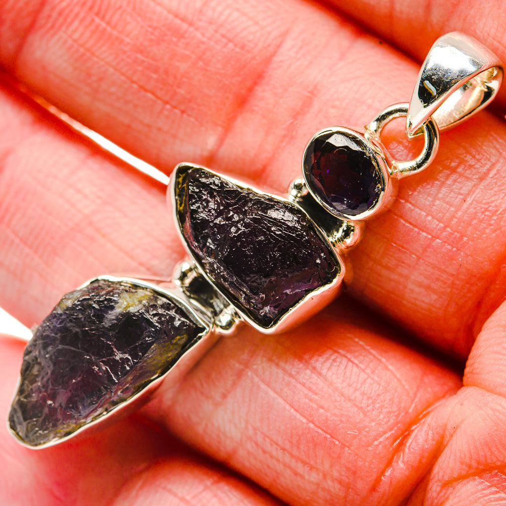 Tanzanite Pendants handcrafted by Ana Silver Co - PD18302